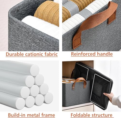 Foldable Wardrobe Organizer with Durable Handle - Midora