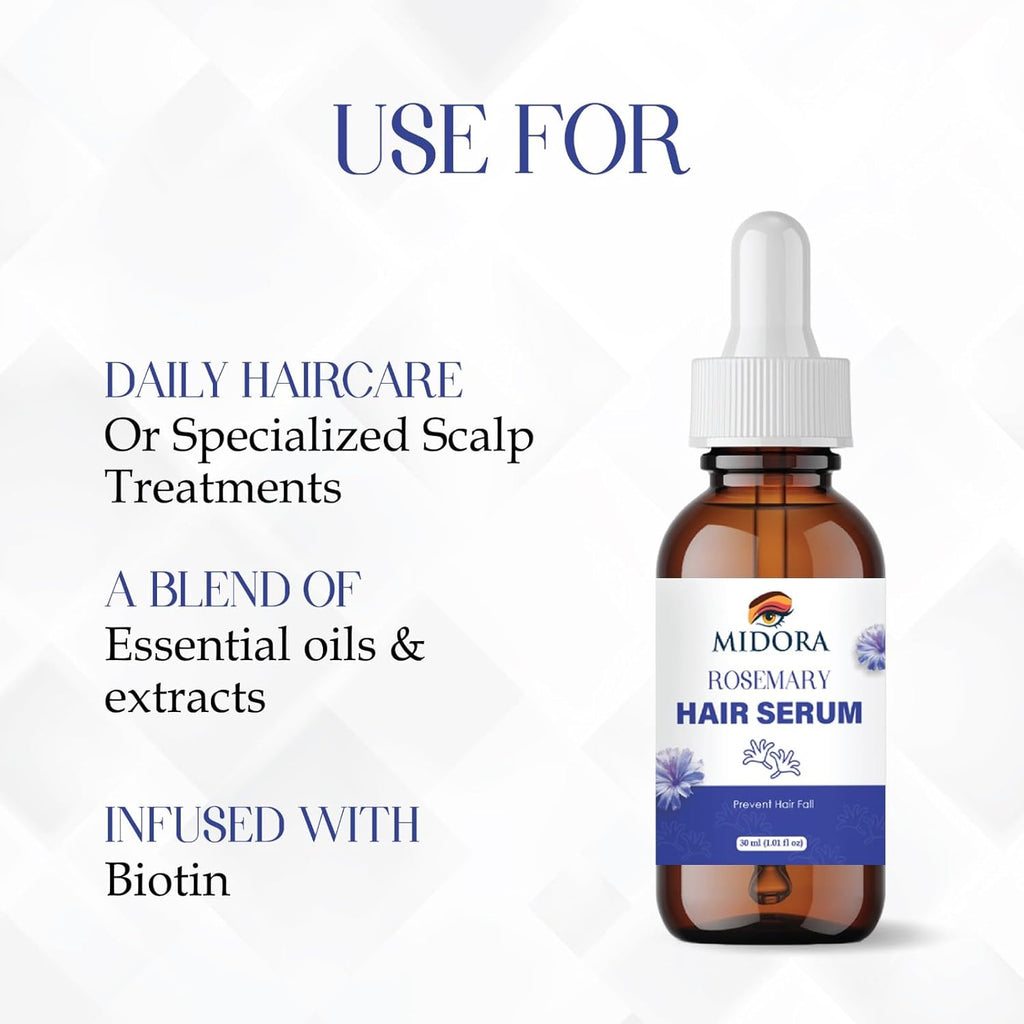 Hair Growth Rosemary Serum For Men & Women (30ml)