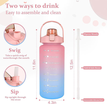 3 Pcs Leakproof Water Bottle - Midora