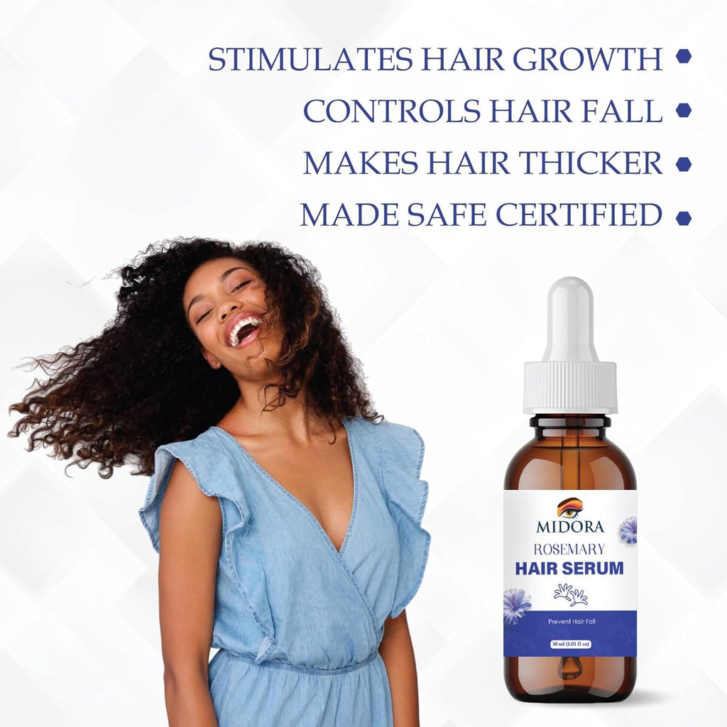 Hair Growth Rosemary Serum For Men & Women (30ml)