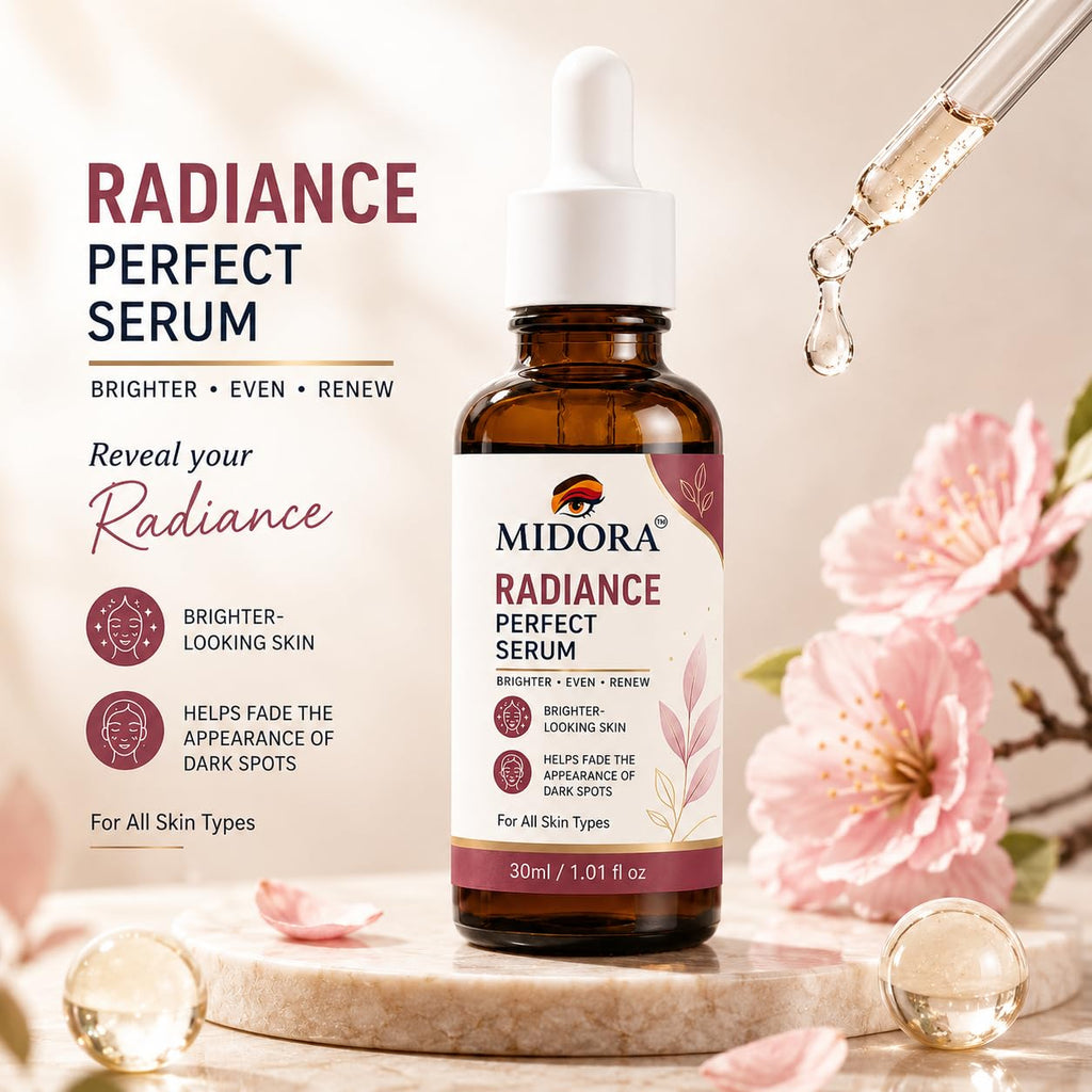 MIDORA Radiance Perfect Serum – Brightening & Hydrating Face Serum 30ml