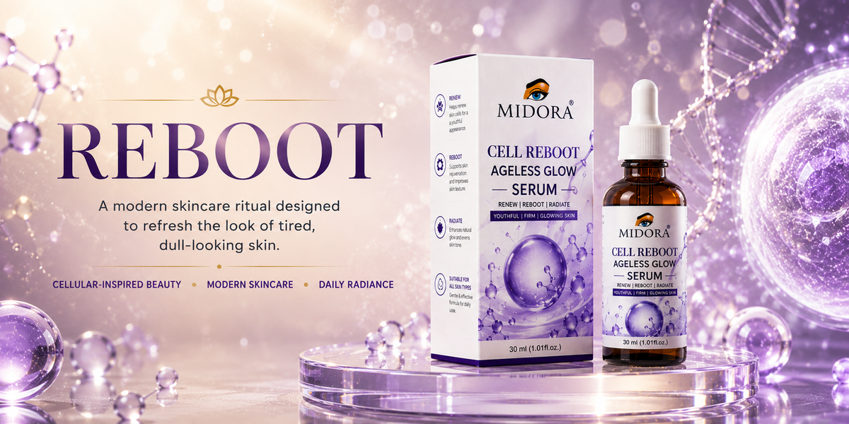 MIDORA Cell Reboot Glow Serum – Daily Face Serum 30ml