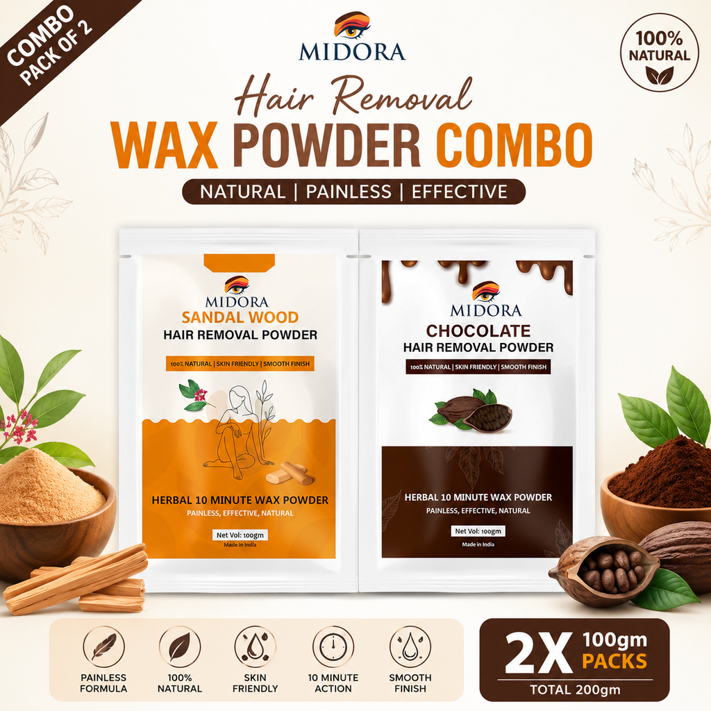 Midora Chocolate Hair Removal Powder