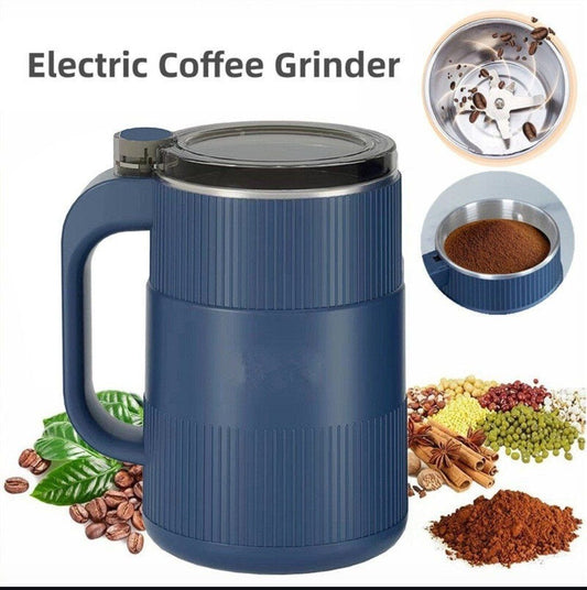 Stainless Steel Spices Nuts Grain Coffee Grinder