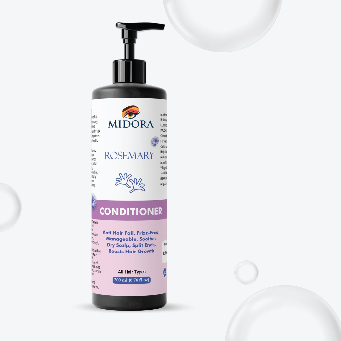 MIDORA Rosemary Conditioner-200ml, Conditioner