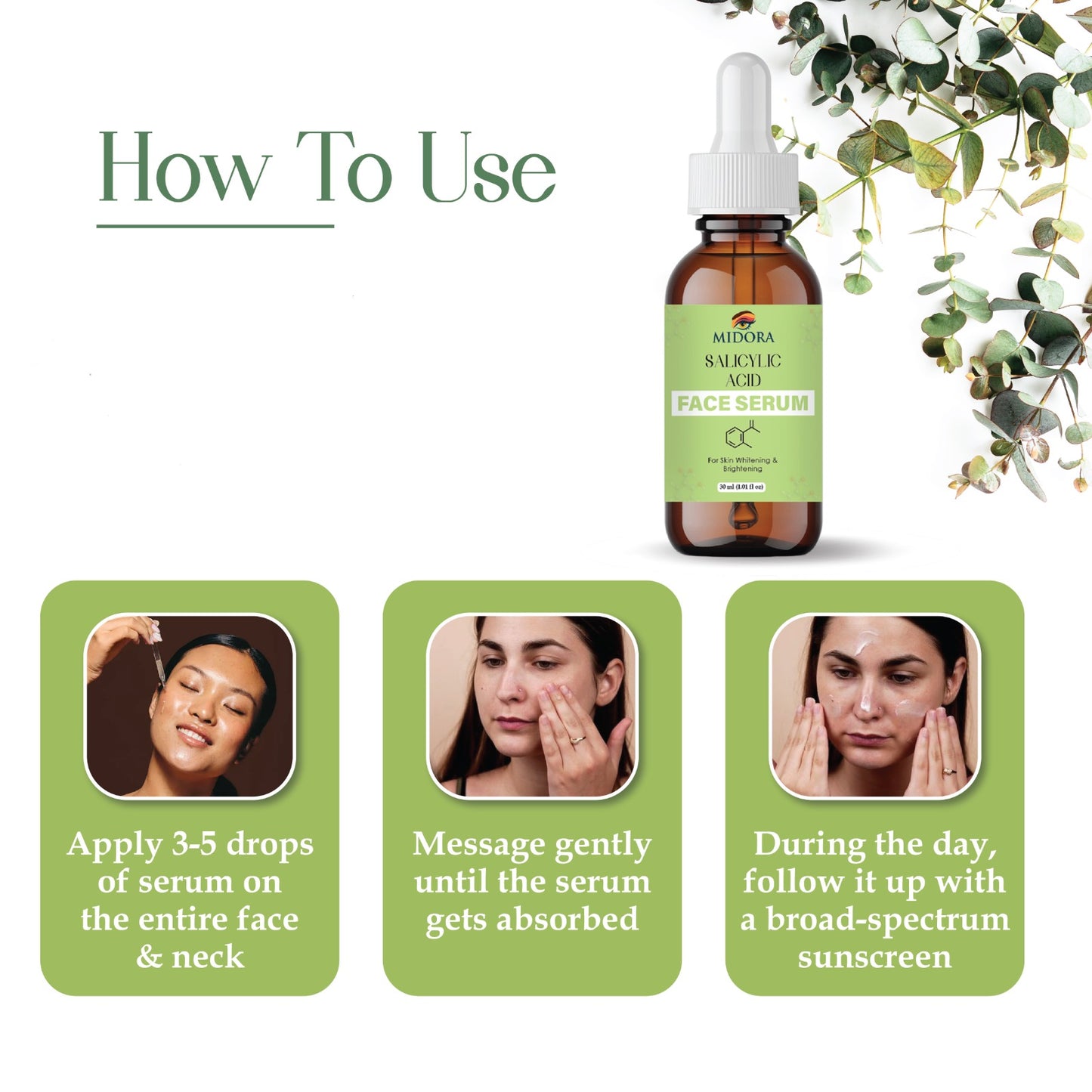 Salicylic Acid Serum for Acne & Oil Control | Anti-Acne, Blackhead Removal & Pore Minimizer | Face Serum for Clear, Smooth & Glowing Skin