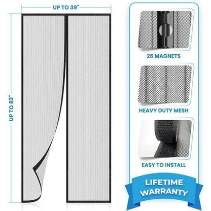 Magnetic Door Curtain Insect Protection Net